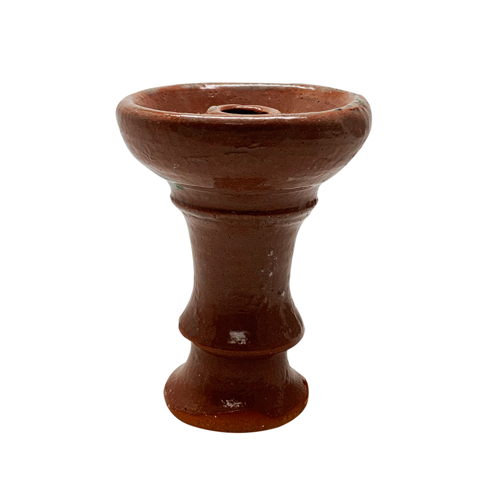 Ceramic Funnel Hookah Bowl, Red